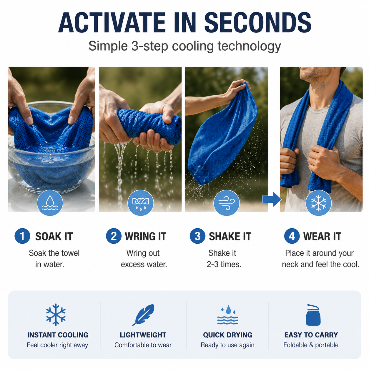 ArcticFlow™ Cooling Towel