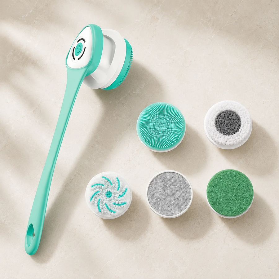 SkinReset with five interchangeable brush heads