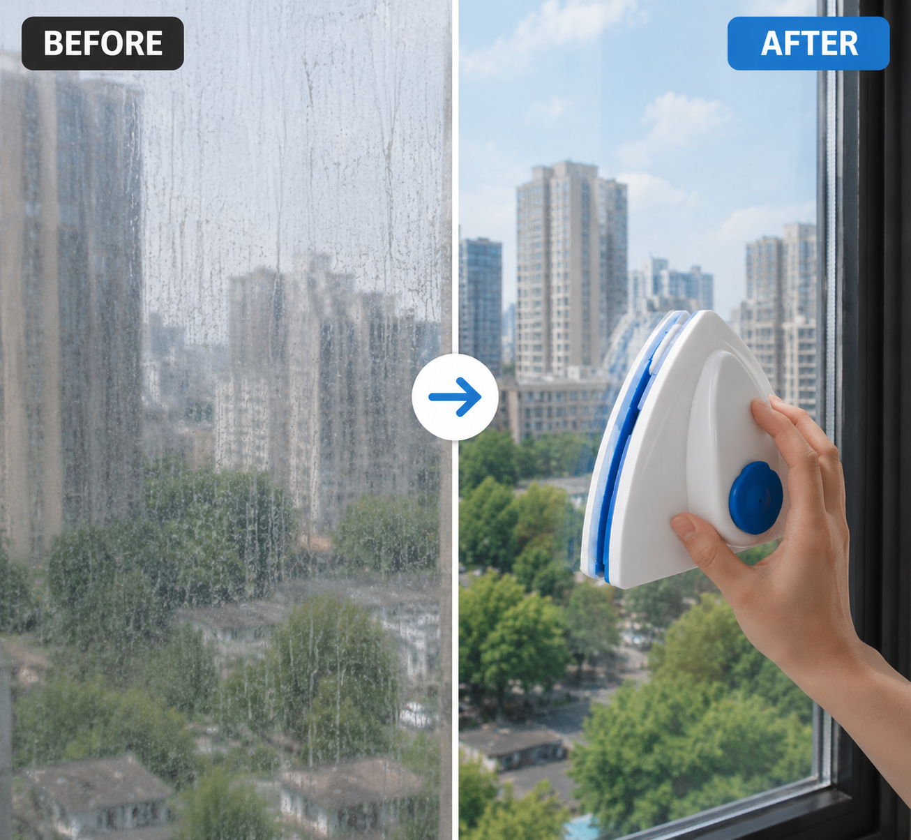 SmartGlass™ Magnetic Window Cleaner