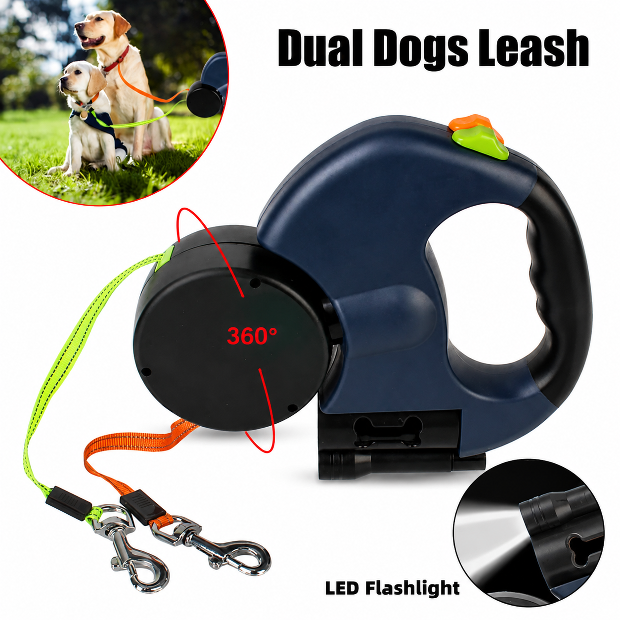DualSafe Dog Leash