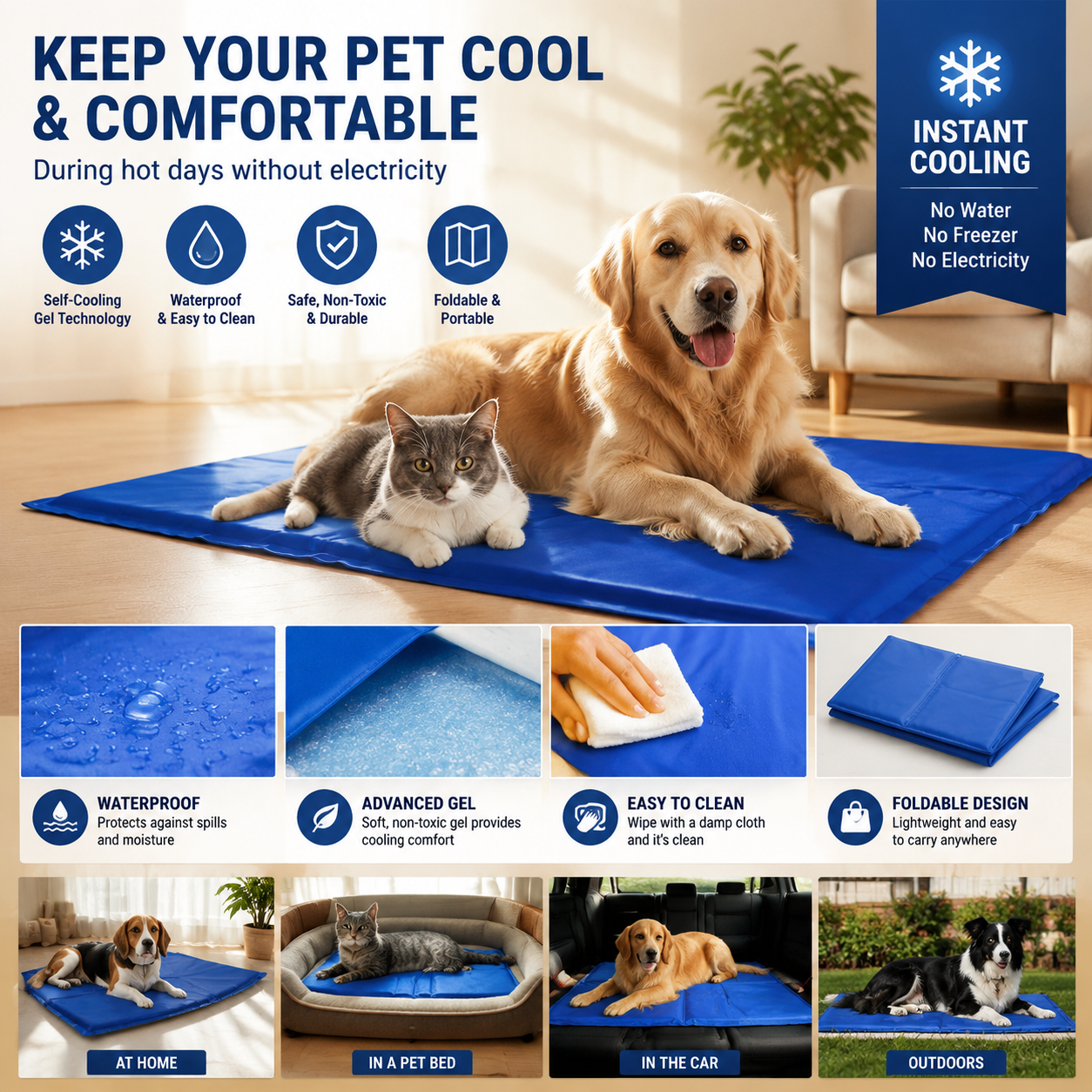 CoolRest Pet Gel Mat