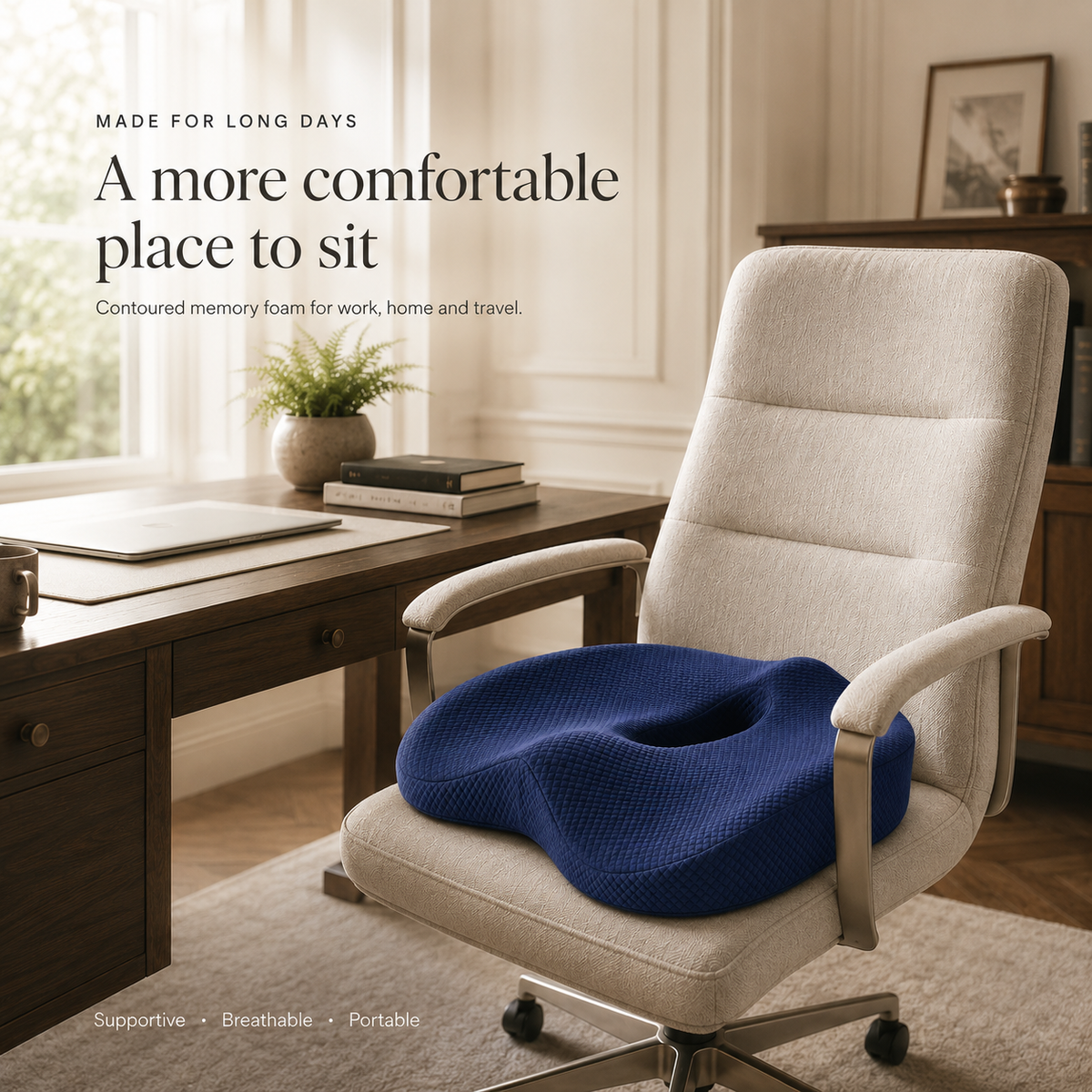 SitEase Pro Ergonomic Seat Cushion