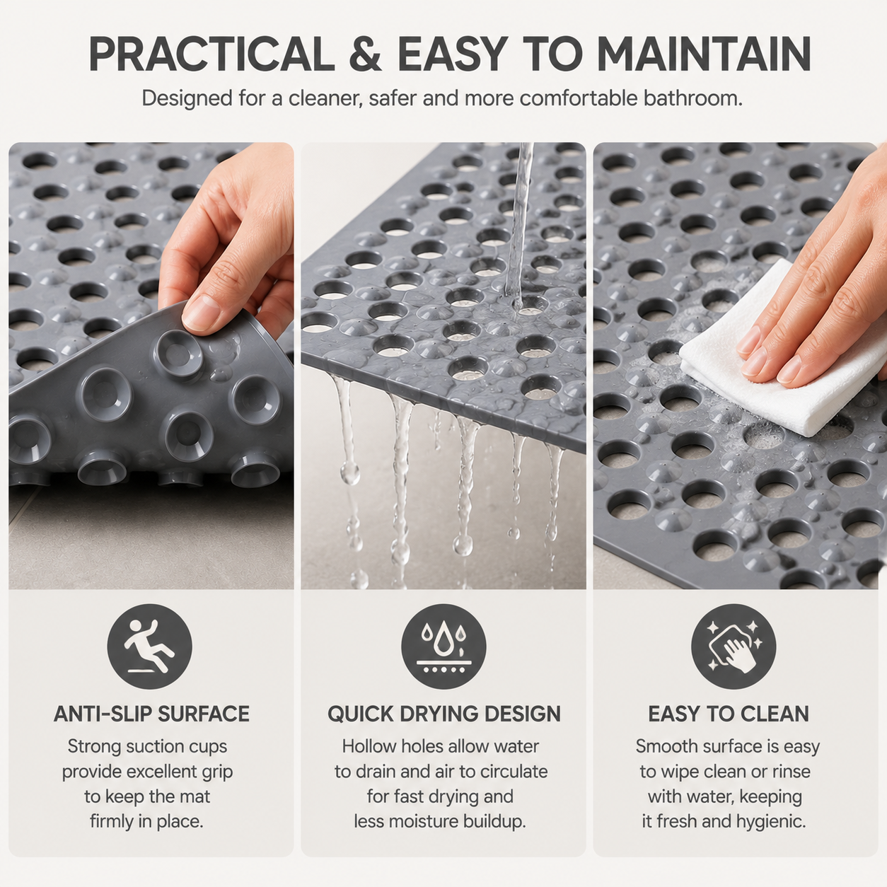 Non-Slip Shower Mat