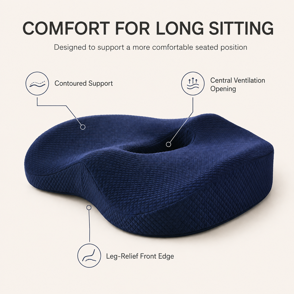 SitEase Pro Ergonomic Seat Cushion