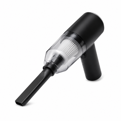 Cordless handheld car vacuum cleaner product shot