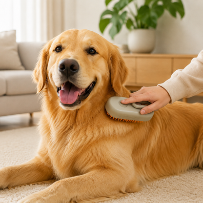 Electric Pet Steam Brush