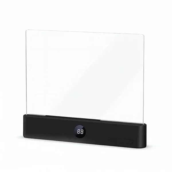 LED book reading light flat panel product shot