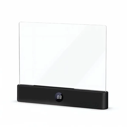 LED book reading light flat panel product shot