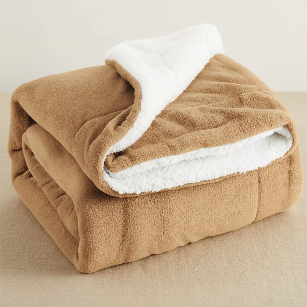 Sherpa Throw Camel — gecorrigeerd